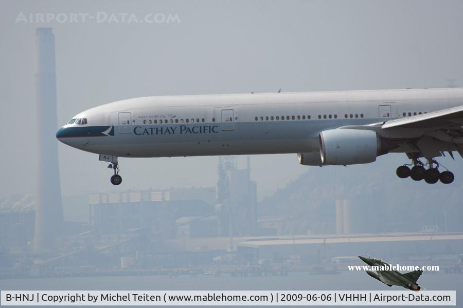 B-HNJ, 1999 Boeing 777-367 C/N 27509, Cathay Pacific