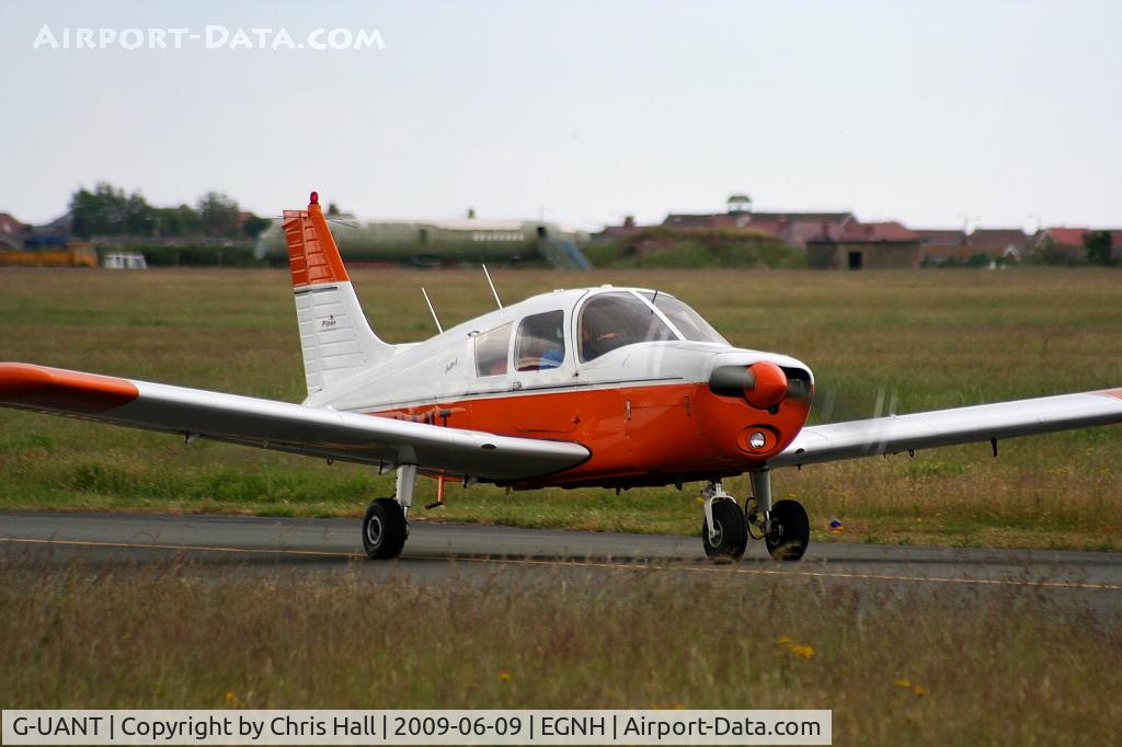 G-UANT, 1973 Piper PA-28-140 Cherokee Cruiser C/N 28-7325568, AIR NAVIGATION AND TRADING COMPANY LTD, Previous ID: OO-MYR