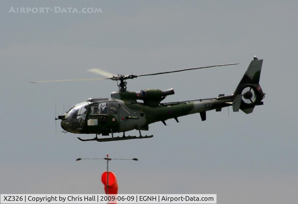 XZ326, 1977 Westland SA-341B Gazelle AH1 C/N 1644, Westland SA-341 Gazelle AH1