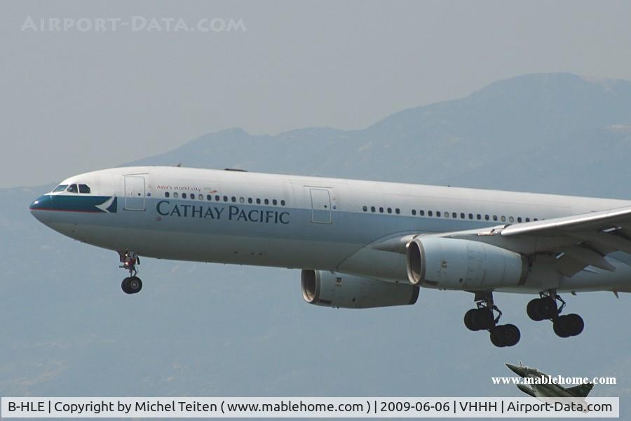 B-HLE, 1995 Airbus A330-342 C/N 109, Cathay Pacific