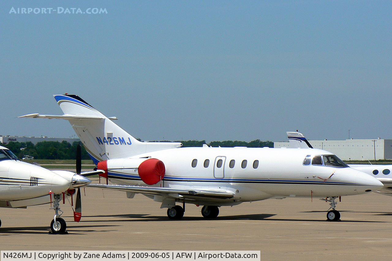 N426MJ, 2006 Raytheon Hawker 850XP C/N 258759, At Alliance, Fort Worth