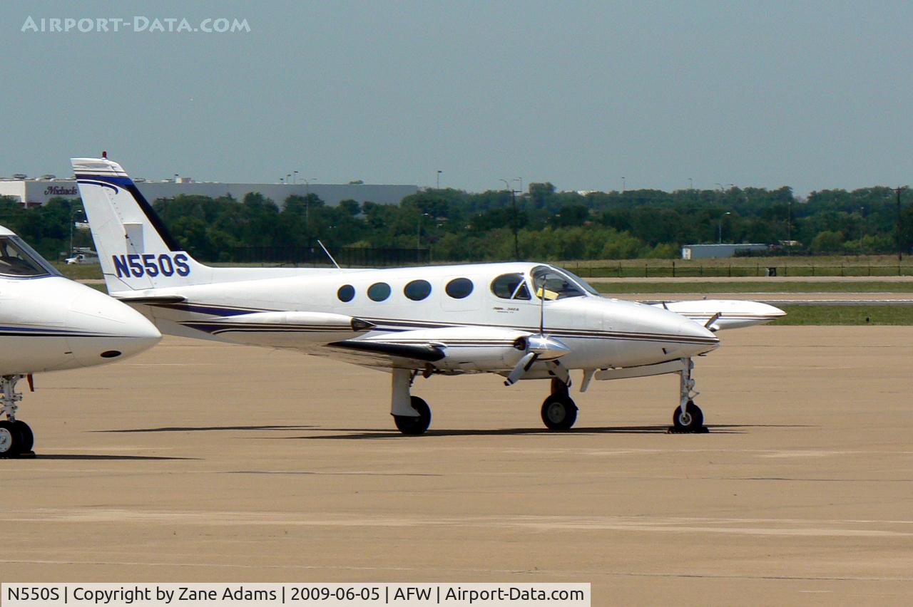 N550S, 1976 Cessna 340A C/N 340A0086, At Alliance, Fort Worth