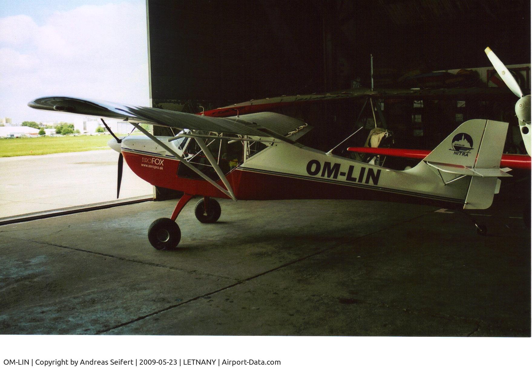 OM-LIN, 2007 Aeropro Eurofox 2K C/N 23107, Prag-Letnany Airfield