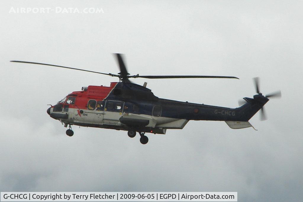 G-CHCG, 2003 Eurocopter AS-332L2 Super Puma Mk2 C/N 2592, Eurocopter AS332L2 at Aberdeen