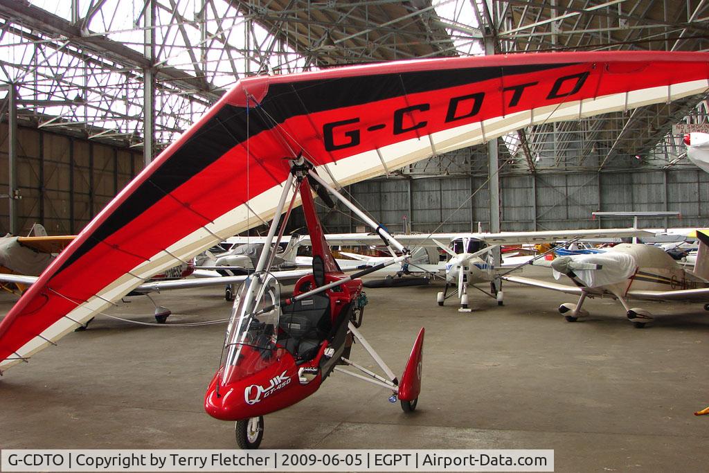 G-CDTO, 2005 P&M Aviation Quik GT450 C/N 8149, Quik GT450 at Perth