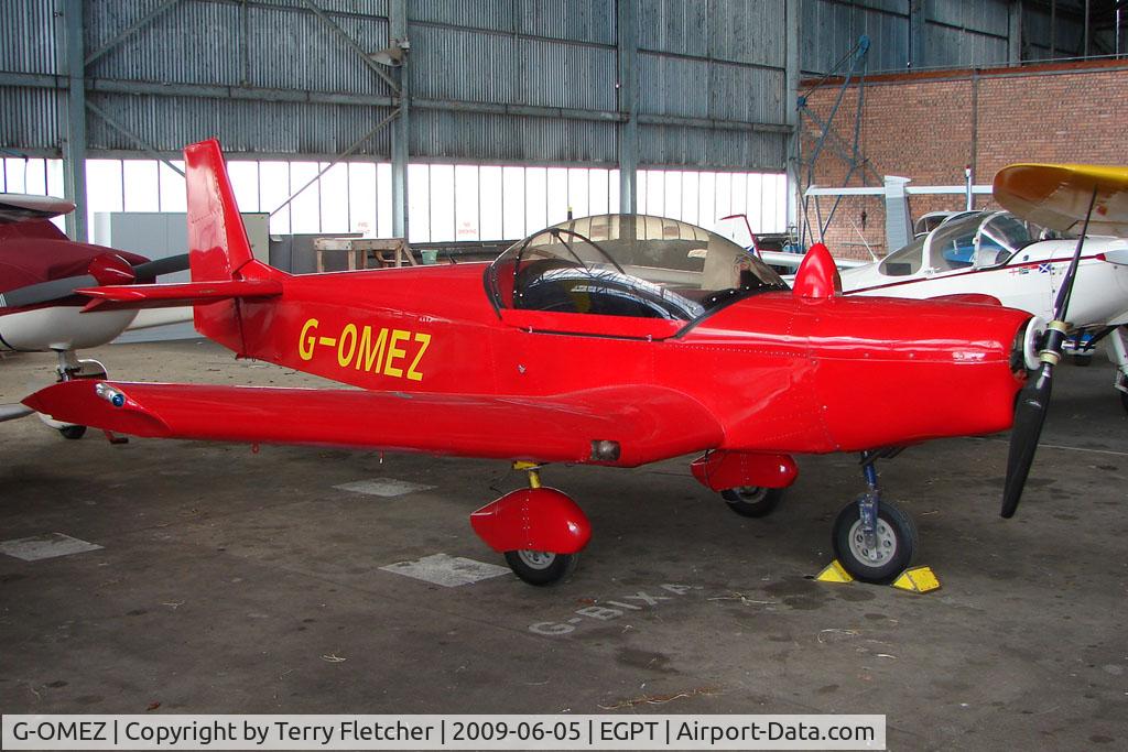 G-OMEZ, 2001 Zenair CH-601 HDS Zodiac C/N PFA 162-13552, Zenair 601HD at Perth Airport in Scotland