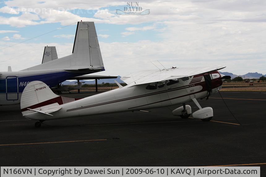 N166VN, 1950 Cessna 195A C/N 7588, avq