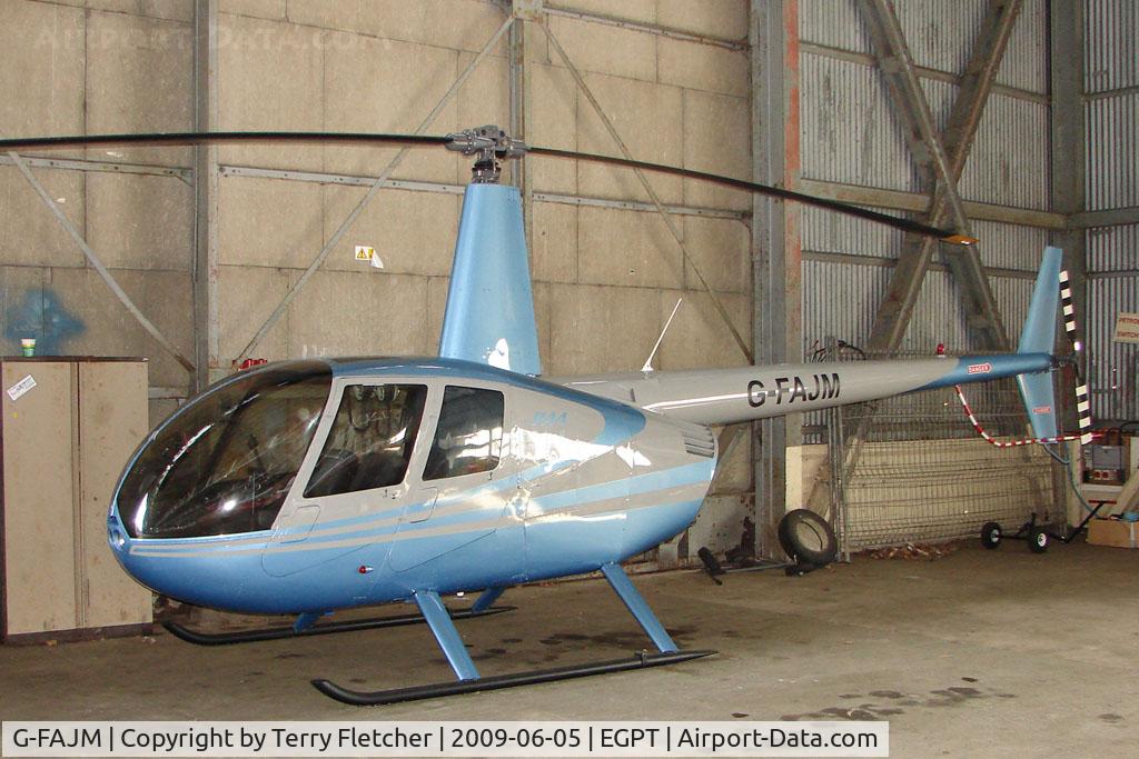 G-FAJM, 2008 Robinson R44  Raven II C/N 12394, Robinson  R44 at Perth