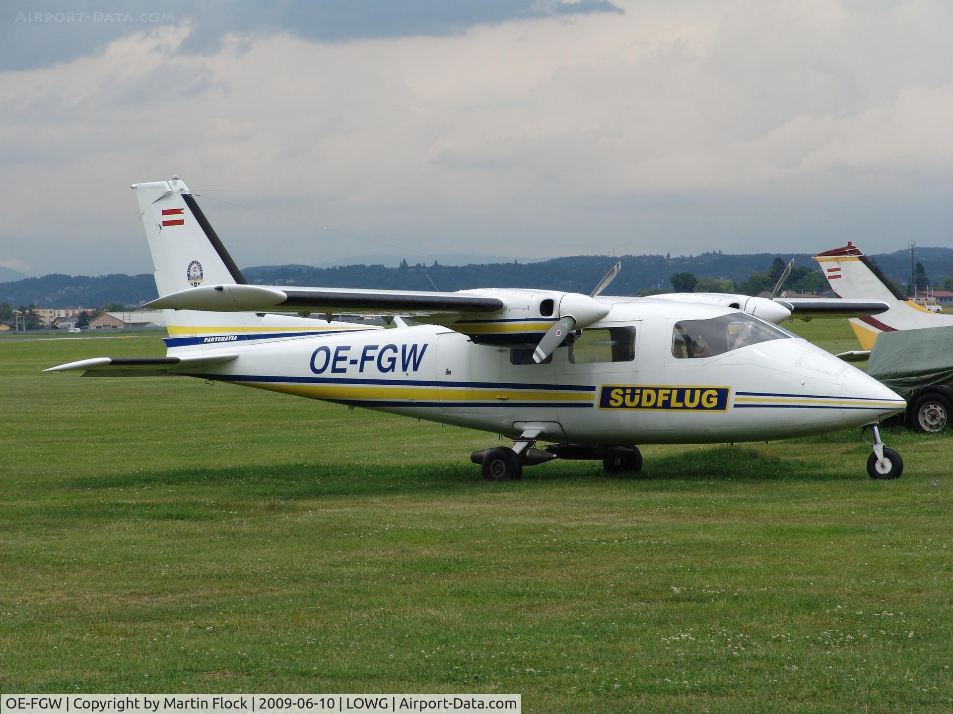 OE-FGW, Partenavia P-68B C/N 122, .