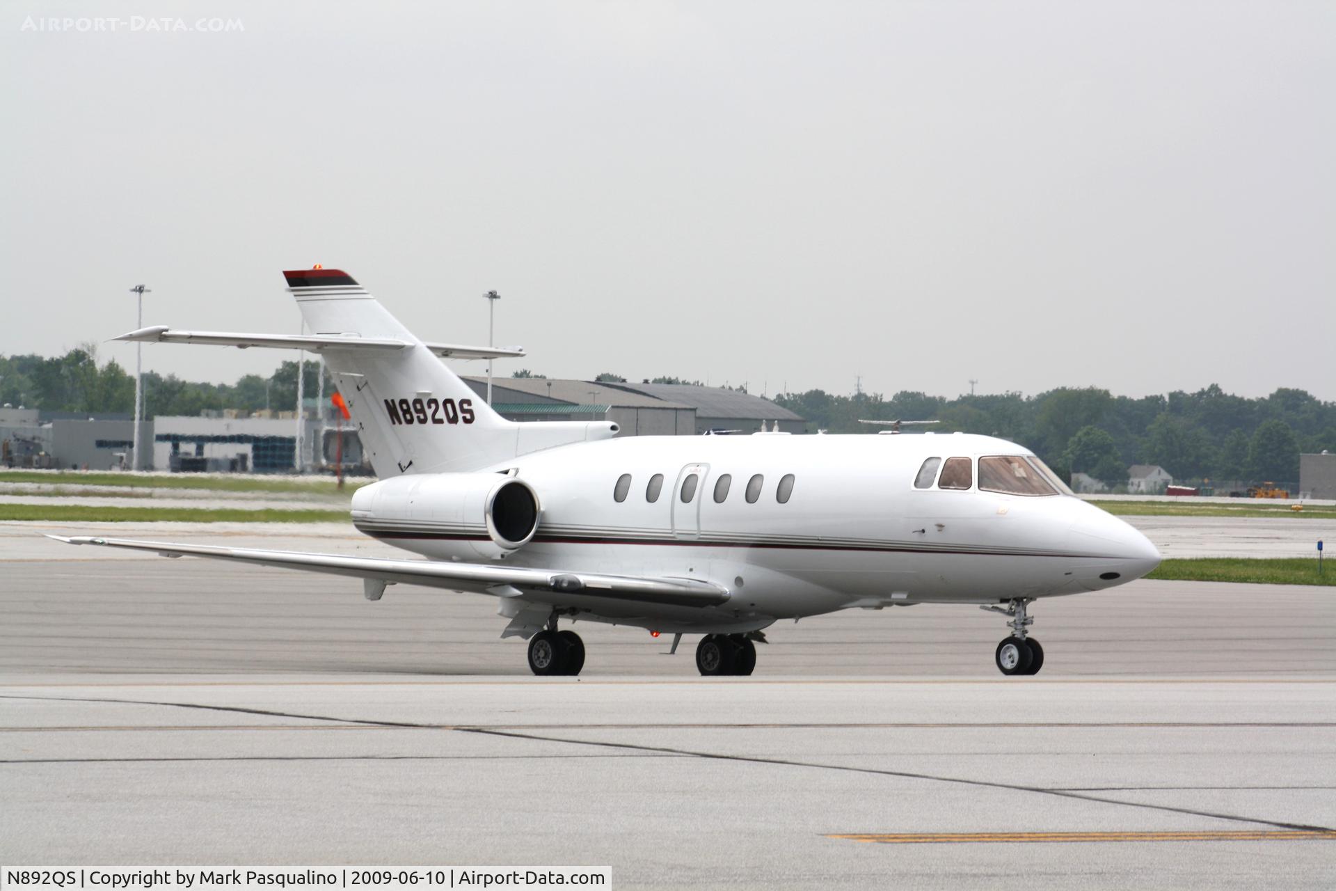 N892QS, 2002 Raytheon HAWKER 800XP C/N 258592, Hawker 800XP