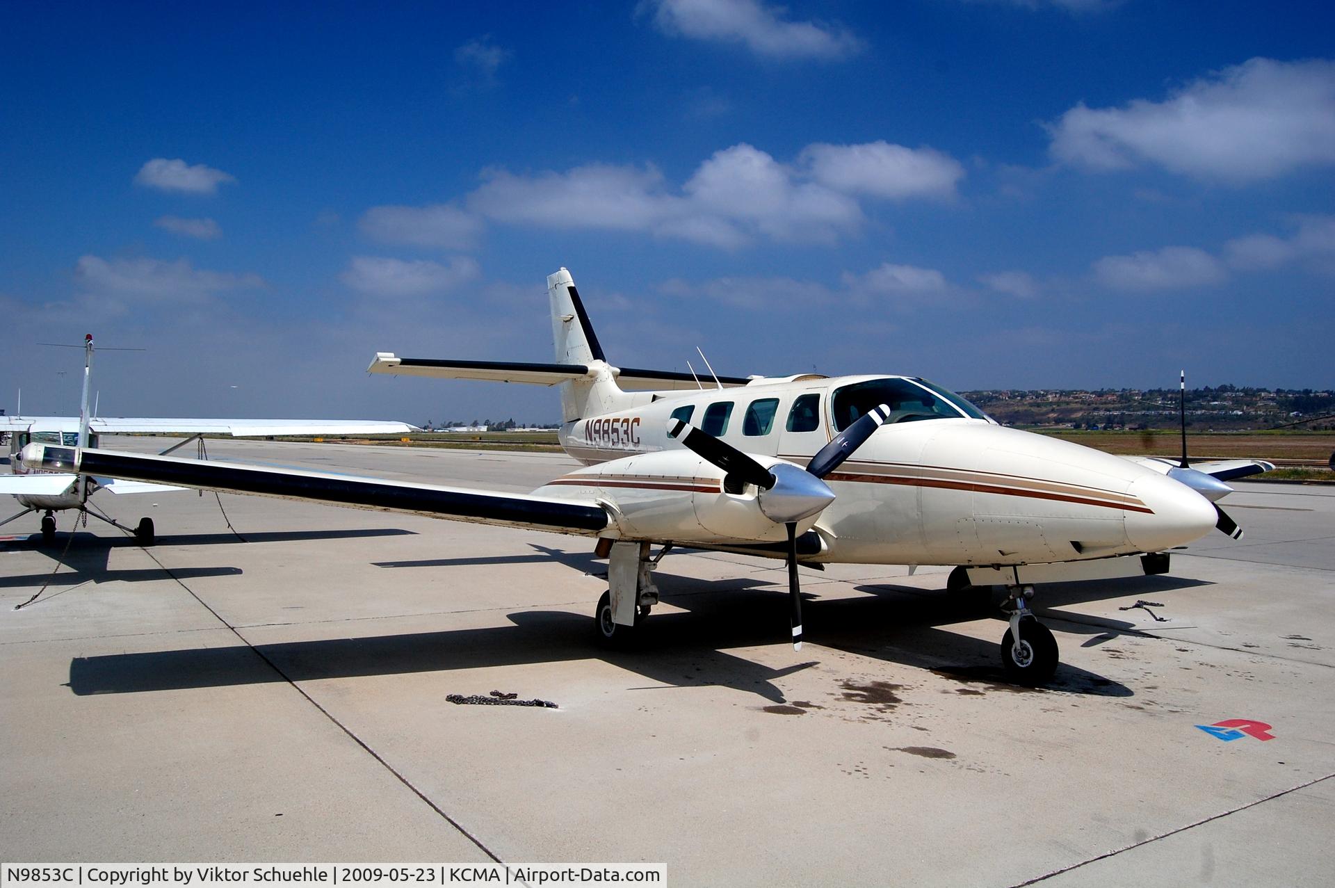 N9853C, 1983 Cessna T303 Crusader C/N T30300220, Cessna T303 Crusader