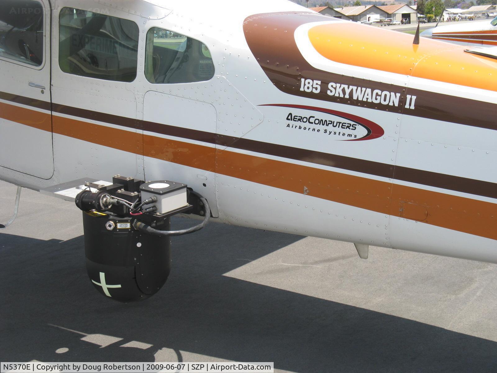 N5370E, 1980 Cessna A185F Skywagon 185 C/N 18503958, 1980 Cessna A185F SKYWAGON II Eye in the Sky Camera, Continental IO-550-D 300 Hp, Experimental class