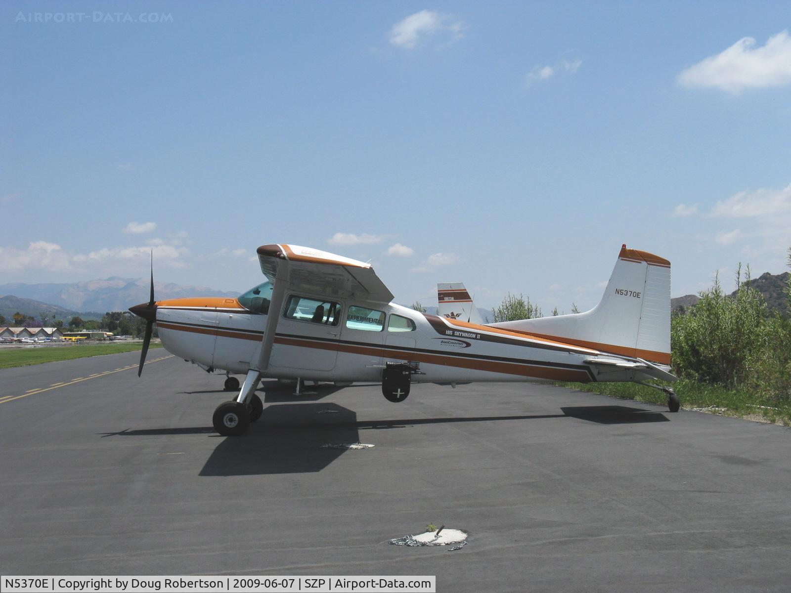N5370E, 1980 Cessna A185F Skywagon 185 C/N 18503958, 1980 Cessna A185F SKYWAGON II Eye in the Sky Camera, Continental IO-550-D 300 Hp, Experimental class