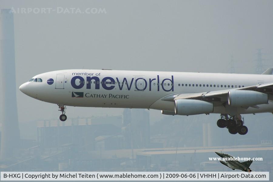 B-HXG, 1998 Airbus A340-313 C/N 208, Cathay Pacific