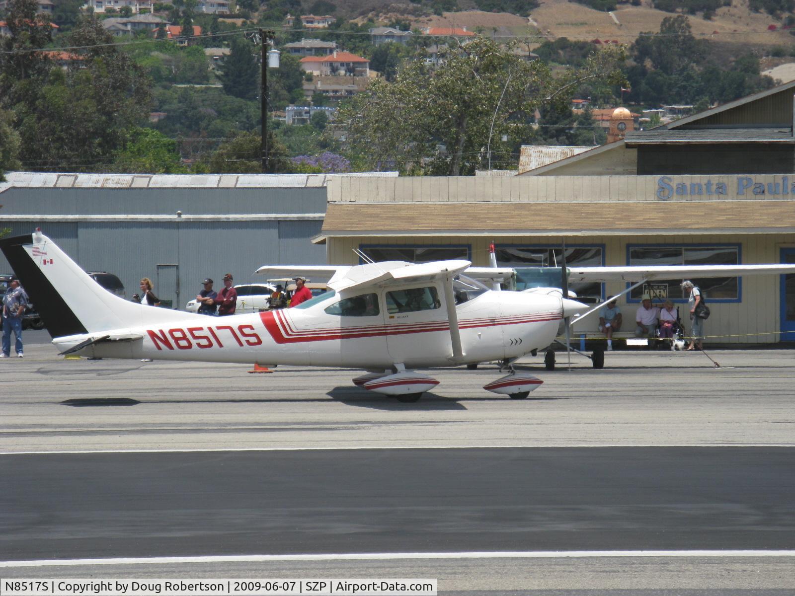 N8517S, 1965 Cessna 182H Skylane C/N 18256617, 1965 Cessna 182H SKYLANE, Continental O-470-S 230 Hp, taxi