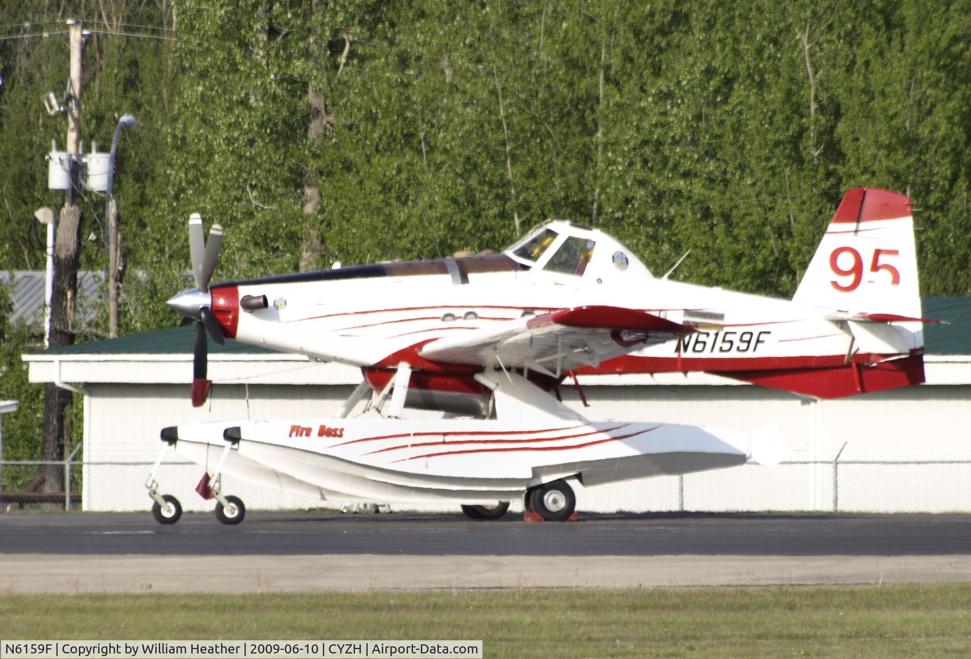 N6159F, 1996 Air Tractor Inc AT-802A C/N 802A-0029, Slave Lake Fire Base