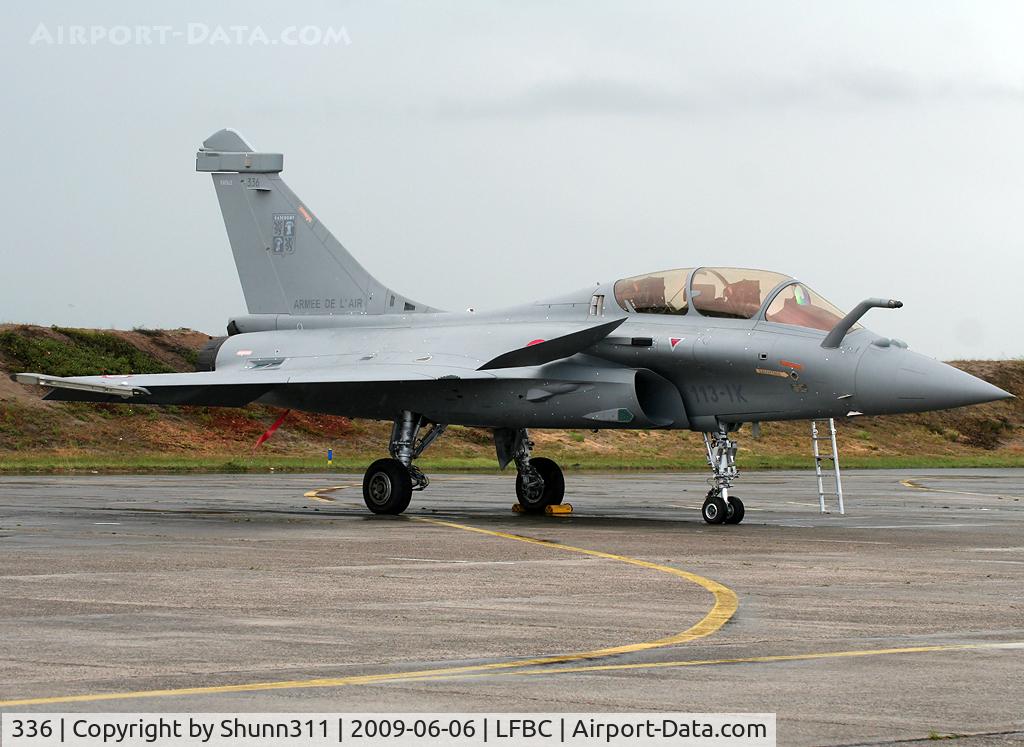 336, Dassault Rafale B C/N 336, Used as a demo during LFBC Airshow 2009