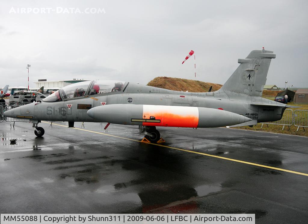 MM55088, Aermacchi MB-339CD C/N 6957/224/CD027, Static display during LFBC Airshow 2009