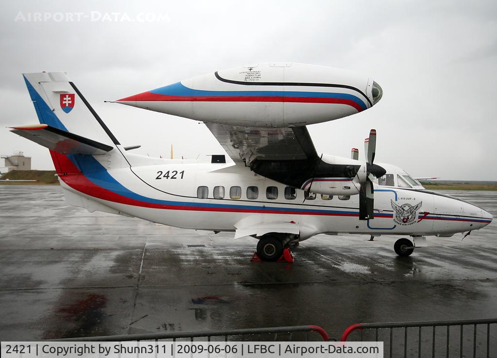 2421, 1990 Let L-410UVP-E Turbolet C/N 902421, Static display during LFBC Airshow 2009