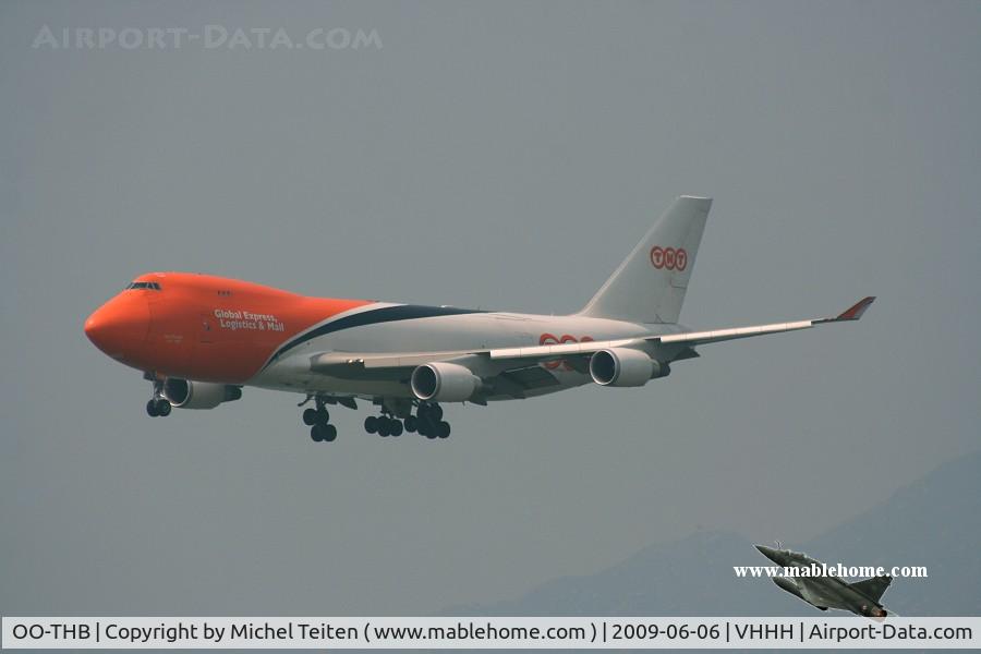 OO-THB, 2007 Boeing 747-4HAERF C/N 35234, TNT