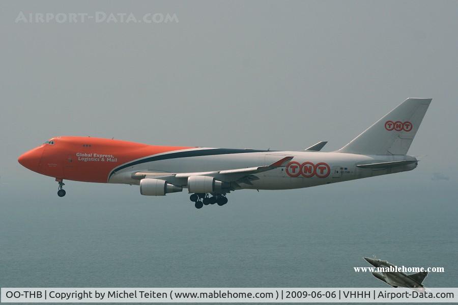 OO-THB, 2007 Boeing 747-4HAERF C/N 35234, TNT