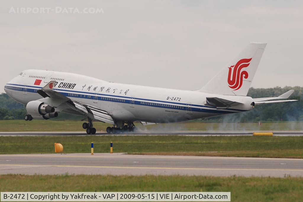 B-2472, 2000 Boeing 747-4J6 C/N 30158, Air China Boeing 747-400