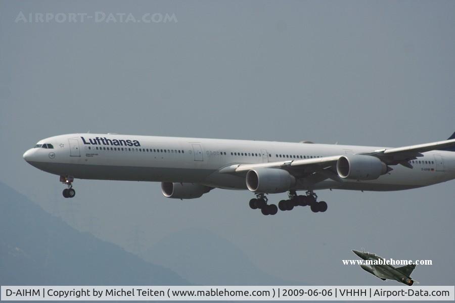 D-AIHM, 2006 Airbus A340-642 C/N 762, Lufthansa