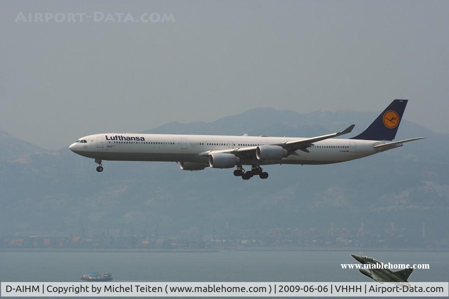 D-AIHM, 2006 Airbus A340-642 C/N 762, Lufthansa