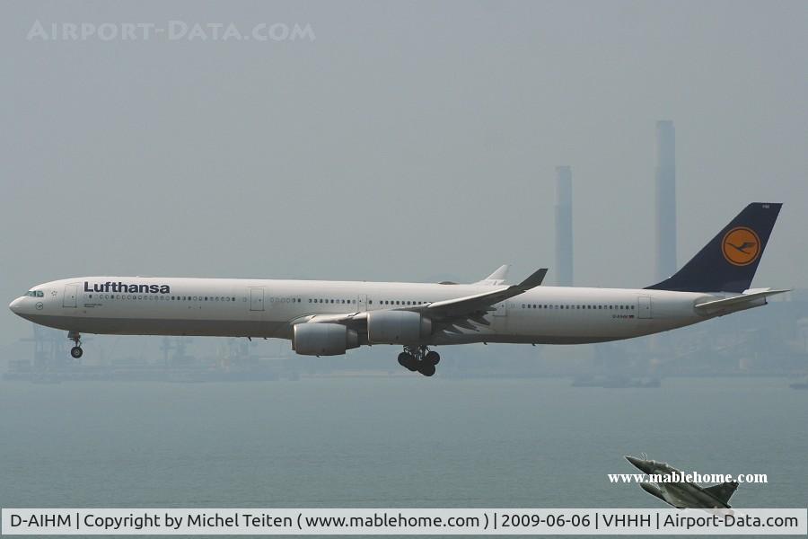 D-AIHM, 2006 Airbus A340-642 C/N 762, Lufthansa