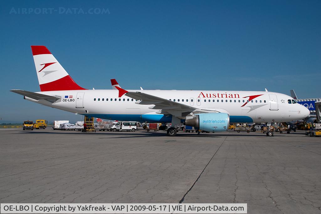 OE-LBO, 1998 Airbus A320-214 C/N 776, Austrian Airlines Airbus 320