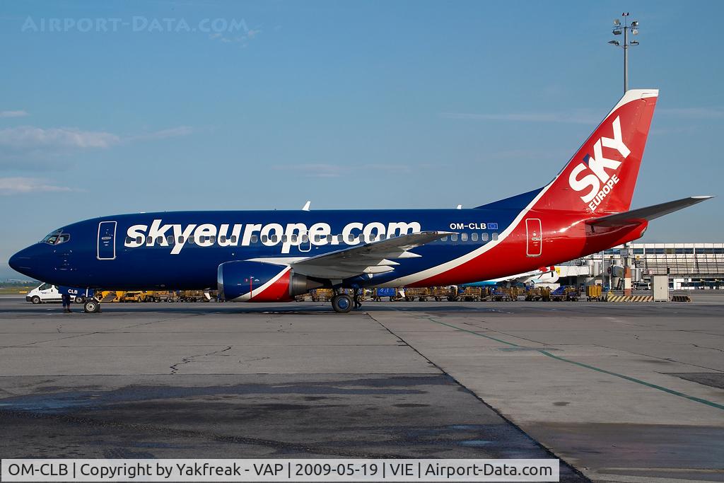OM-CLB, 1988 Boeing 737-322 C/N 24246, Sky Europe Boeing 737-300