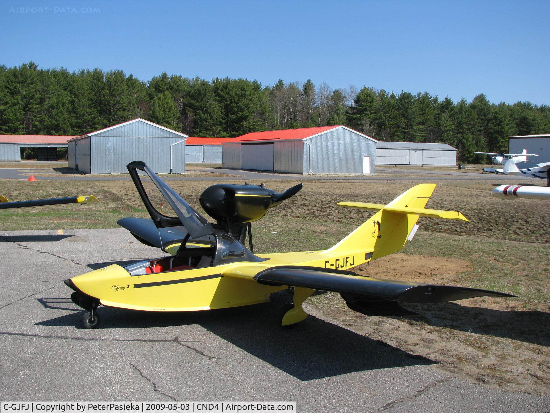 C-GJFJ, 1988 Pereira Osprey II C/N 271JF, @ Haliburton/Stahnope Airport