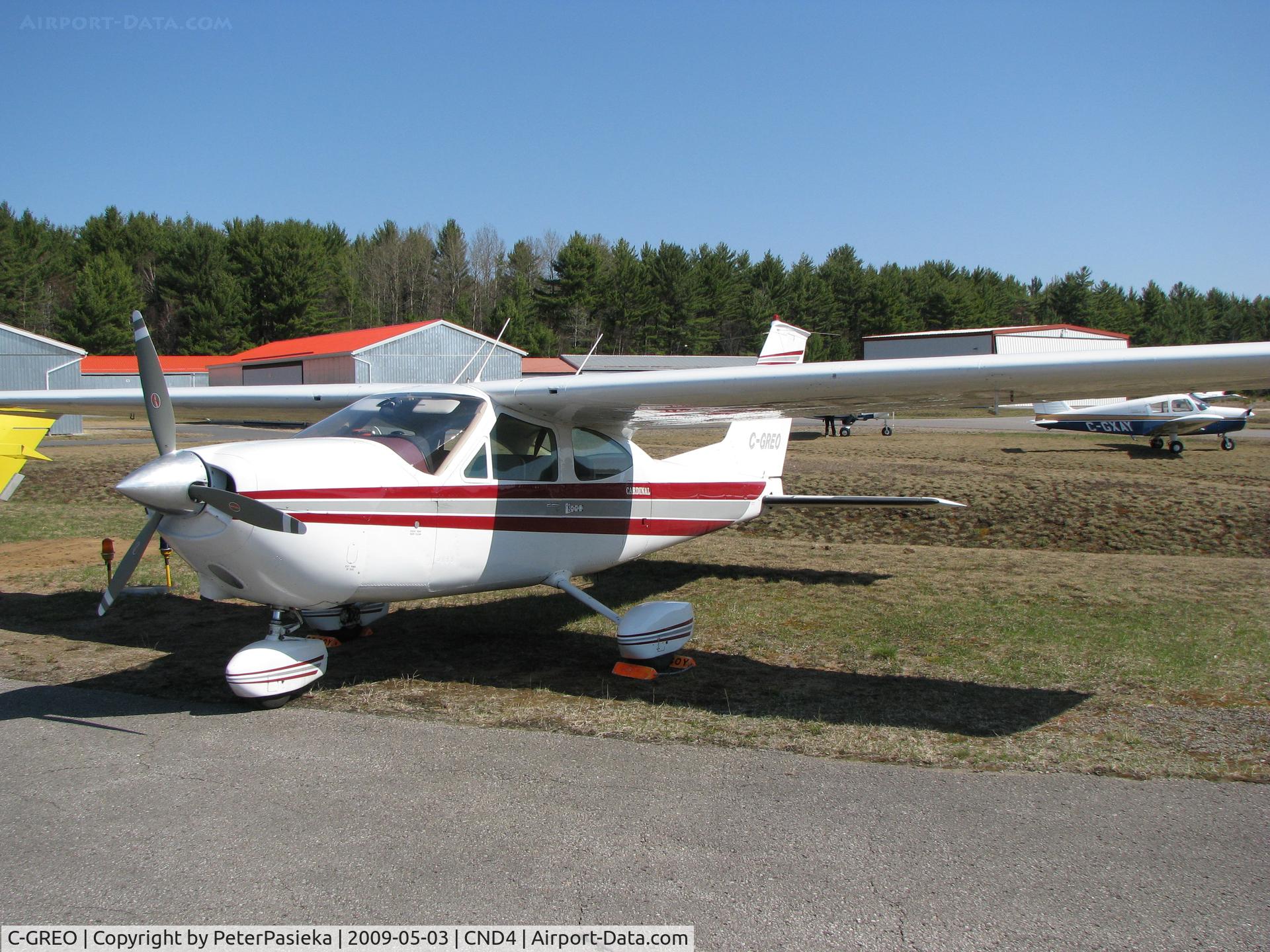 C-GREO, 1972 Cessna 177B Cardinal C/N 17701711, @ Haliburton/Stahnope Airport