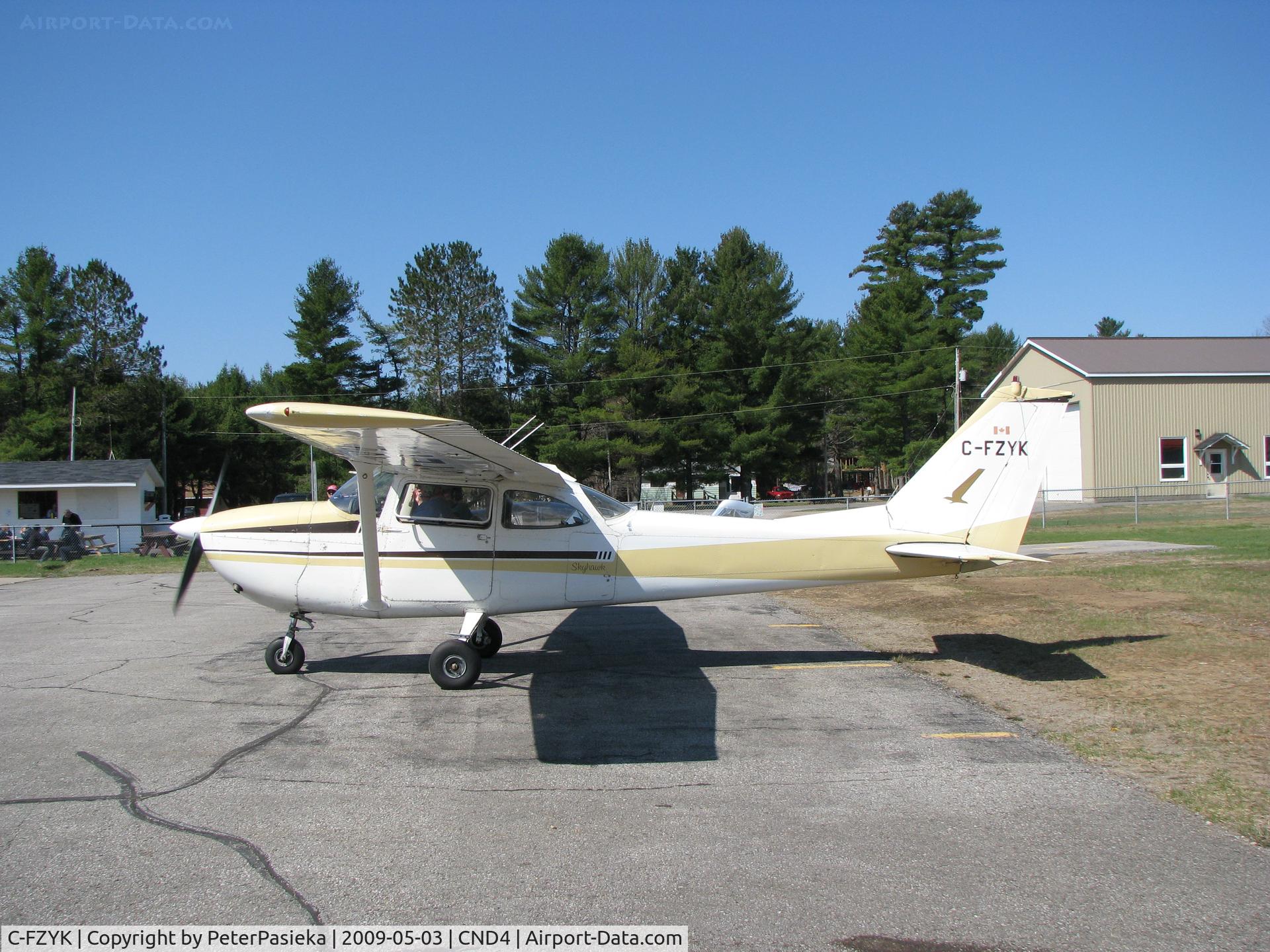 C-FZYK, 1963 Cessna 172D C/N 17249880, @ Haliburton/Stahnope Airport