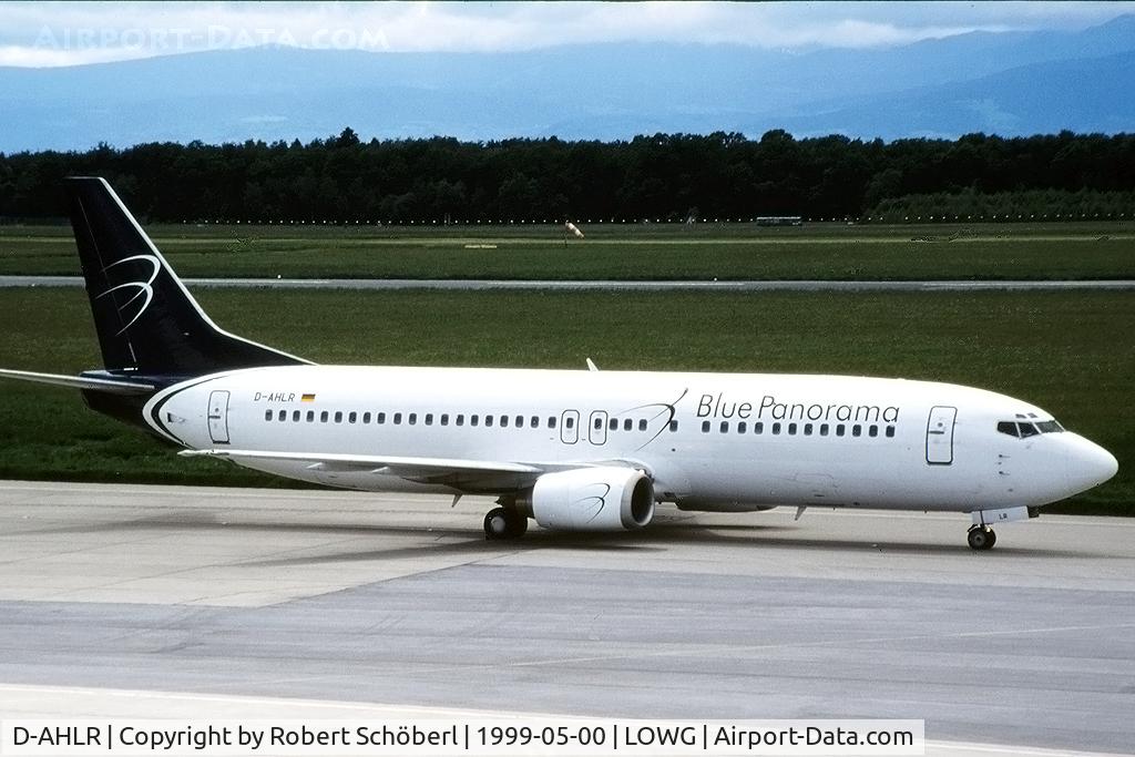 D-AHLR, 2002 Boeing 737-8K5 C/N 32907, First time @ LOWG/GRZ