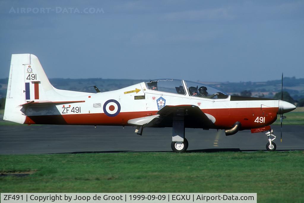 ZF491, 1992 Short S-312 Tucano T1 C/N S152/T123, old colours