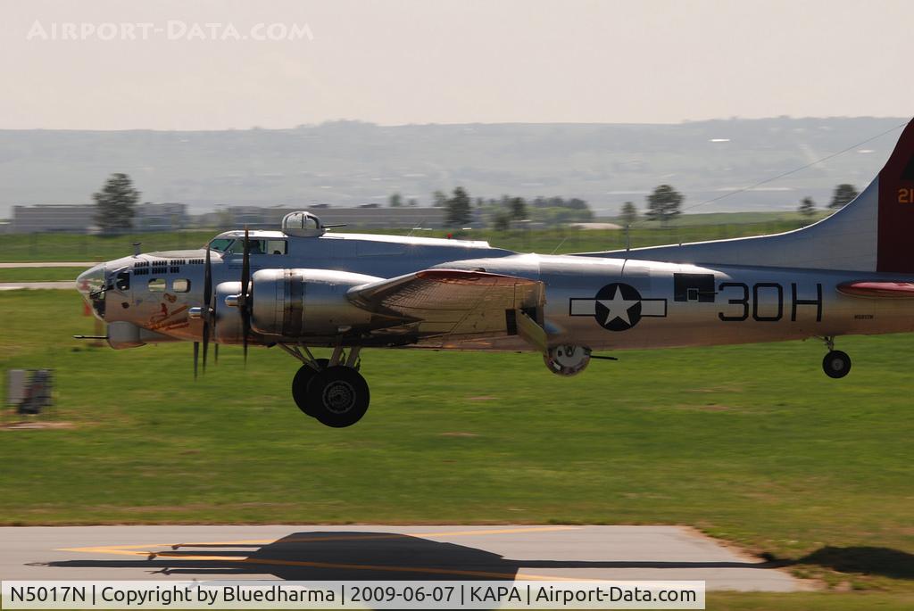 N5017N, 1944 Lockheed/Vega (Boeing) B-17G-105-VE Flying Fortress C/N 8649, B-17 Air Power Heritage Week 2009
