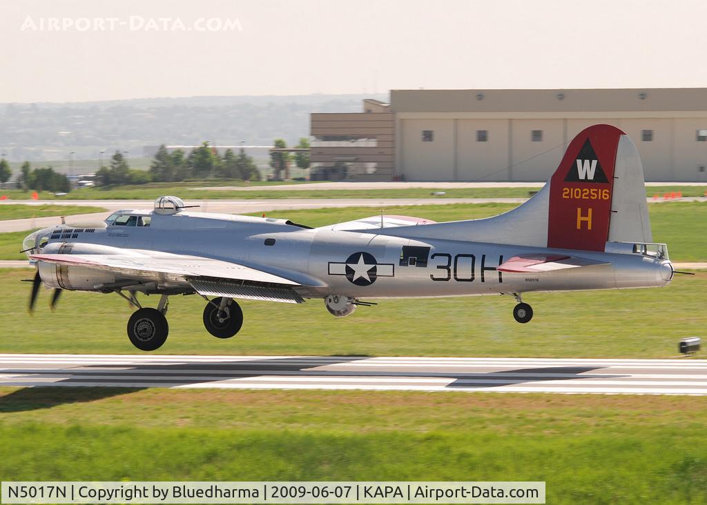 N5017N, 1944 Lockheed/Vega (Boeing) B-17G-105-VE Flying Fortress C/N 8649, B-17 Air Power Heritage Week 2009