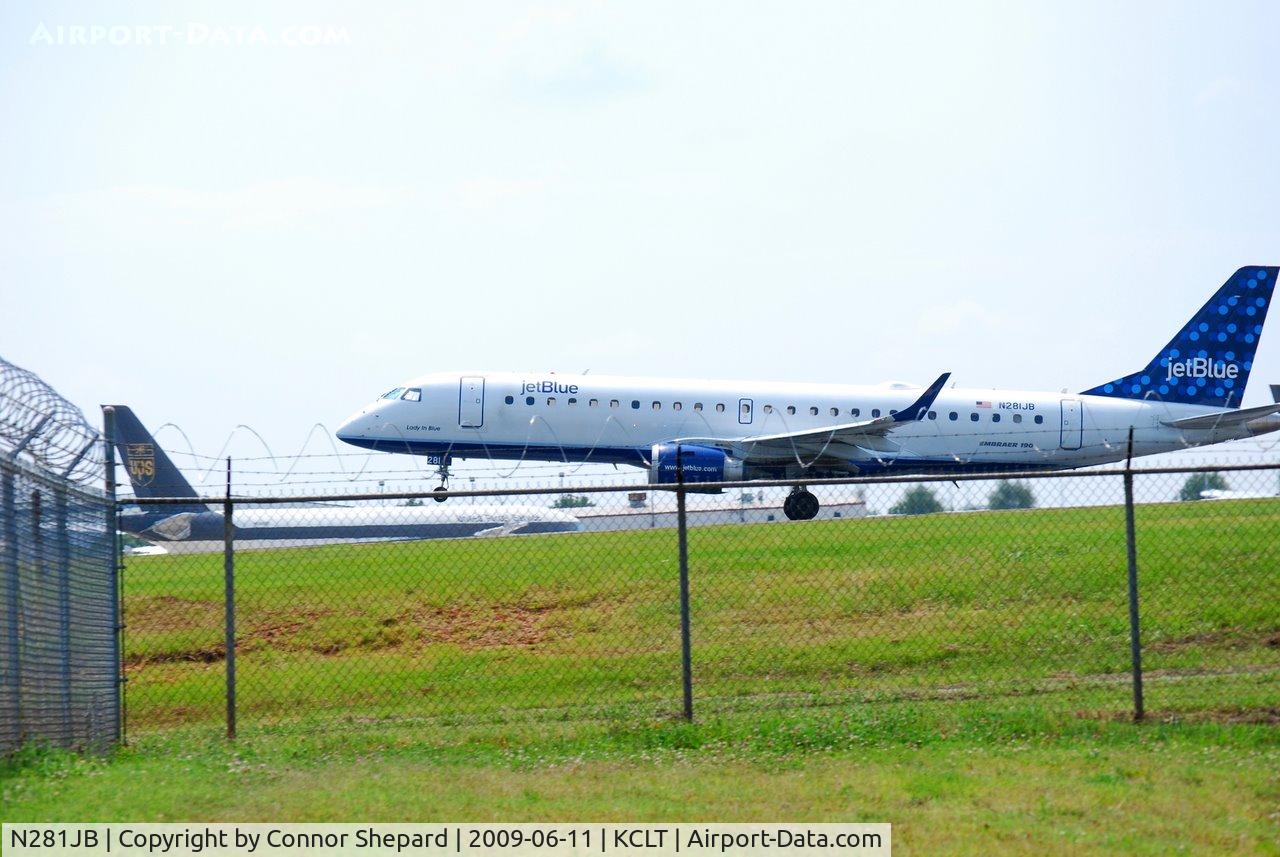 N281JB, 2007 Embraer 190AR (ERJ-190-100IGW) C/N 19000103, ERJ 190