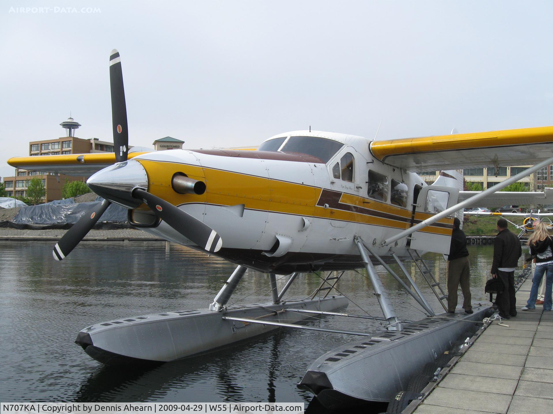 N707KA, De Havilland Canada DHC-3 Otter C/N 106, DHC-3T getting ready for flight to San Juan Islands, WA