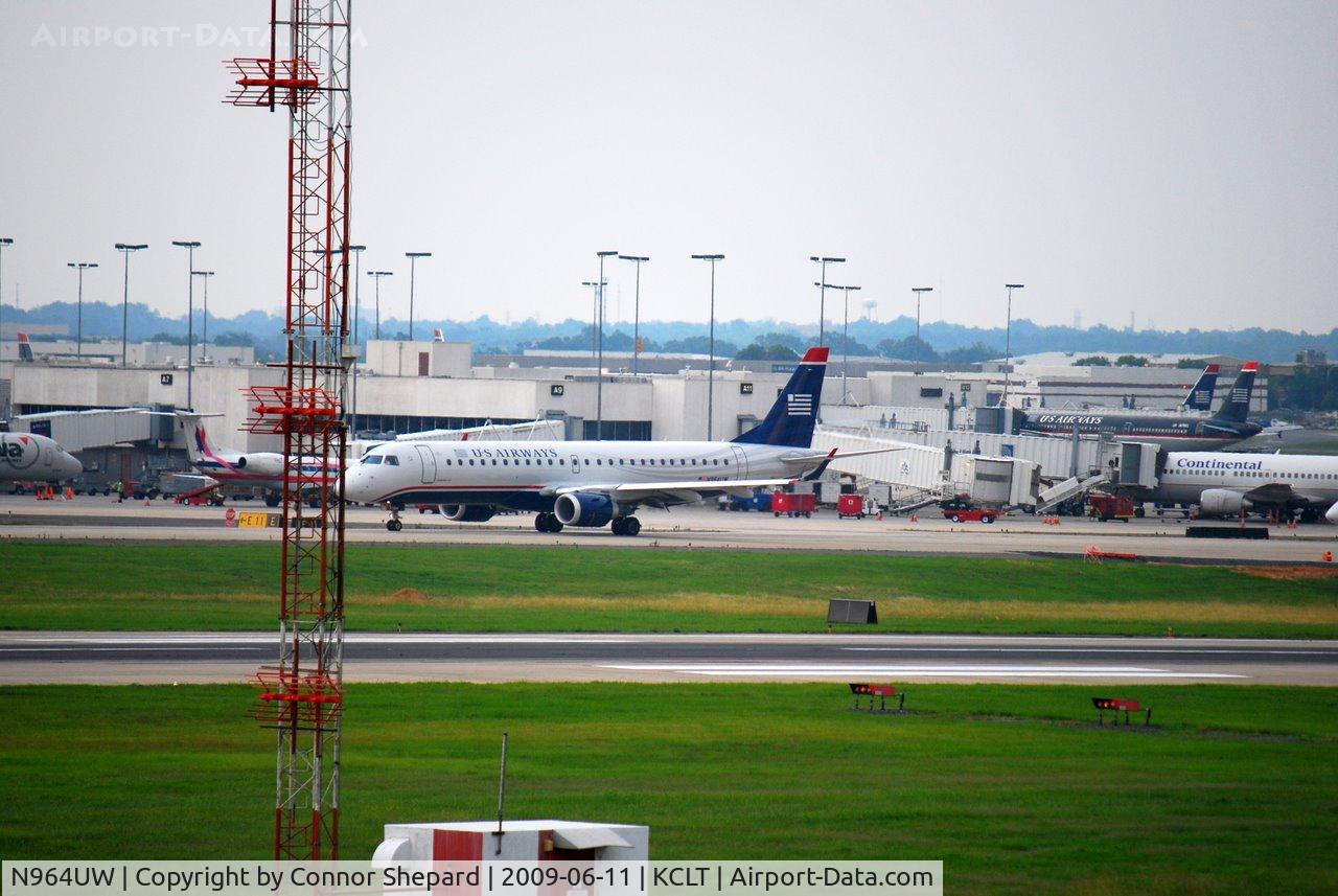 N964UW, 2008 Embraer 190AR (ERJ-190-100IGW) C/N 19000197, ERJ 190