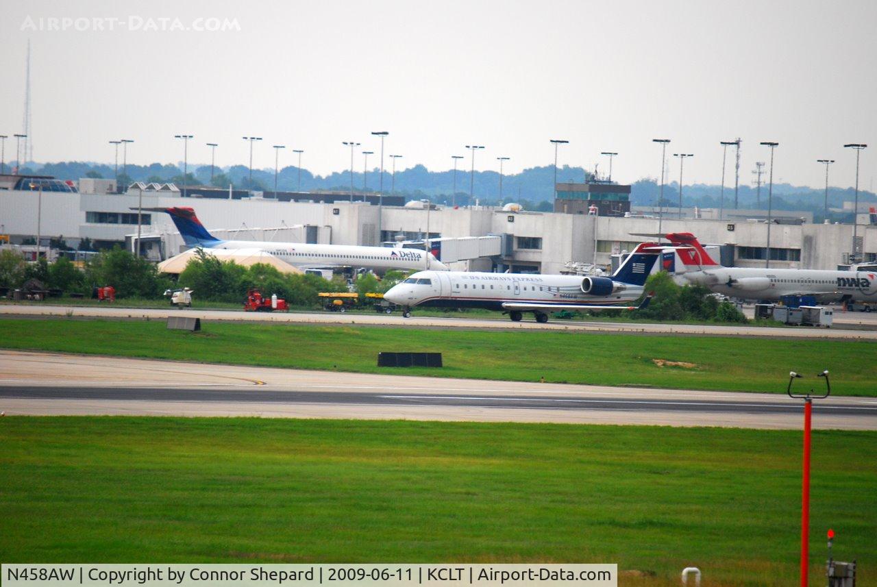 N458AW, 2003 Bombardier CRJ-200LR (CL-600-2B19) C/N 7861, CL-600
