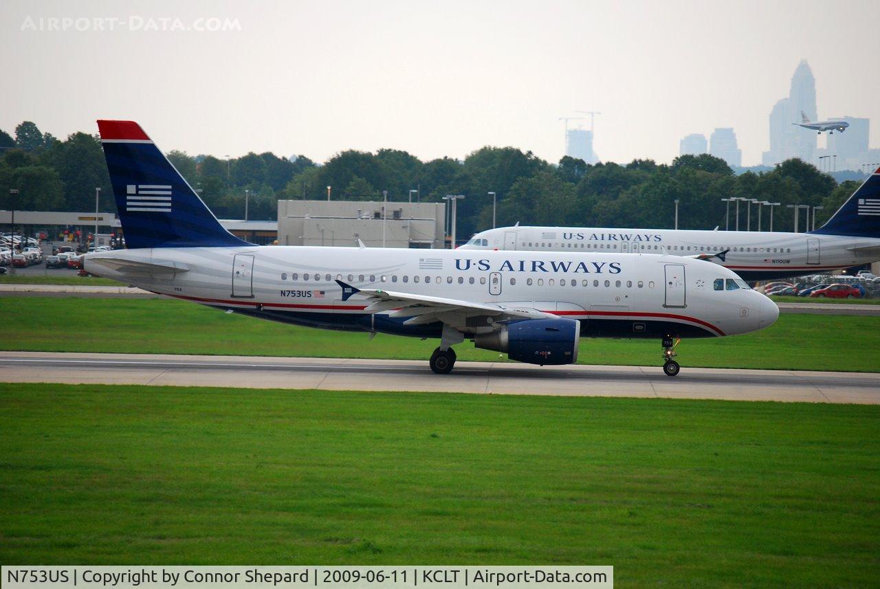 N753US, 2000 Airbus A319-112 C/N 1326, A319