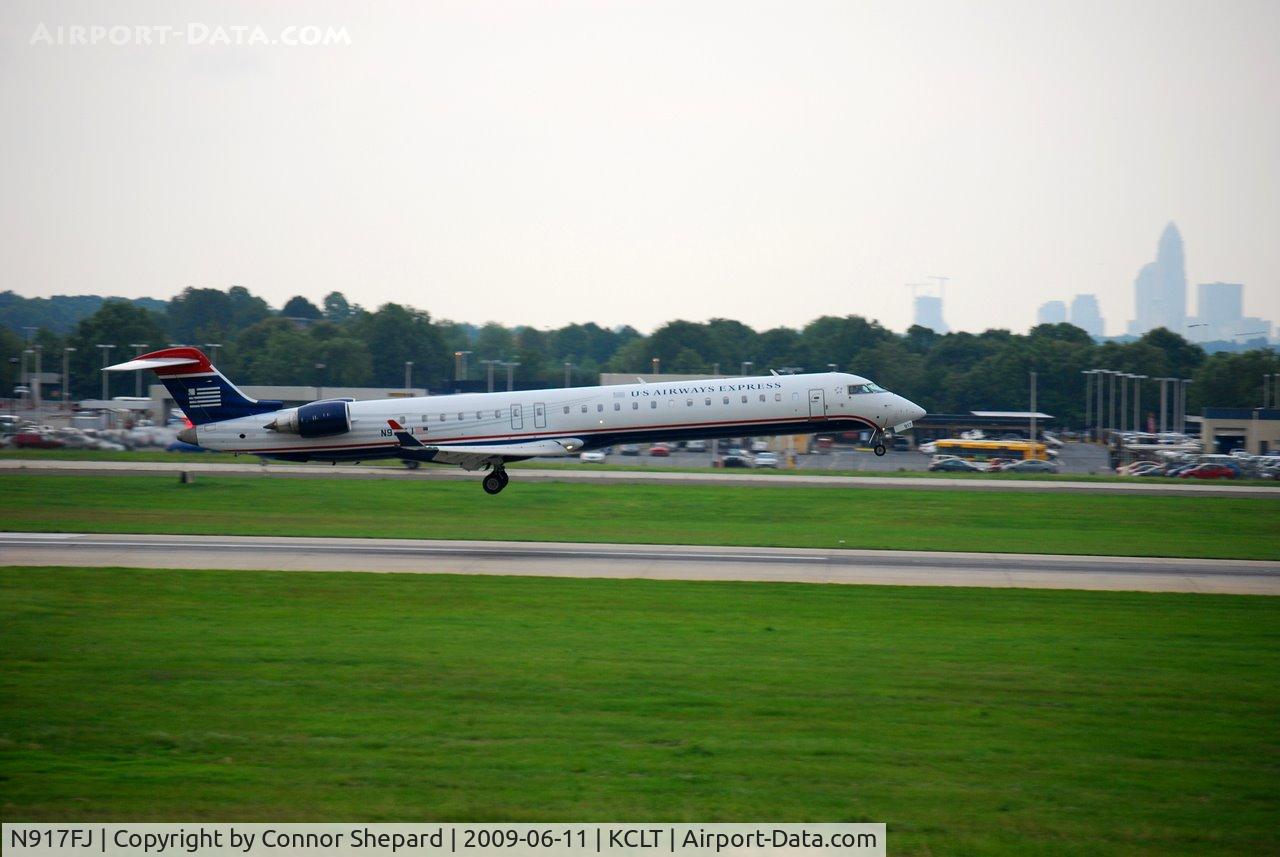 N917FJ, 2004 Bombardier CRJ-900ER (CL-600-2D24) C/N 15017, CL-600