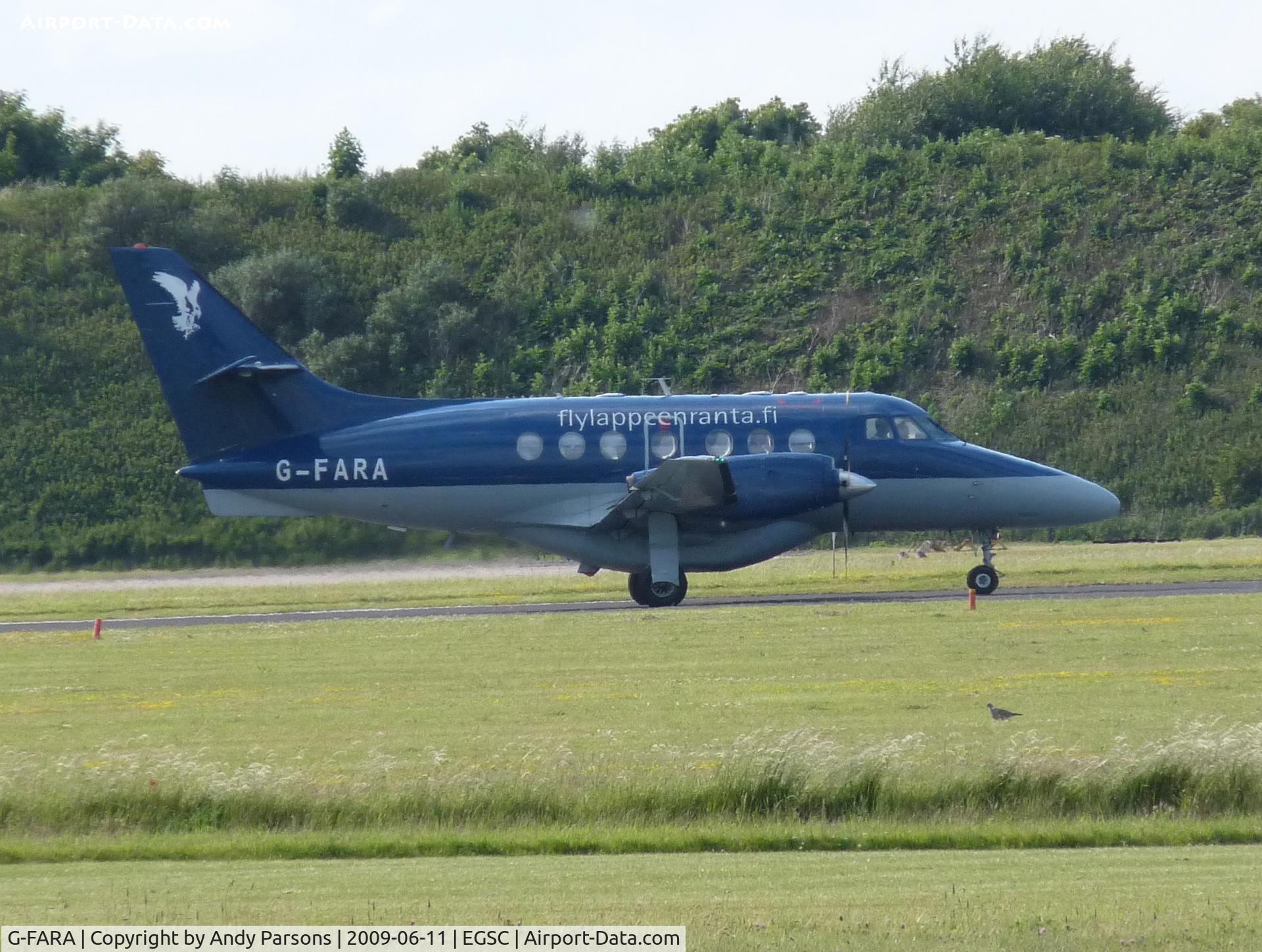 G-FARA, 1987 British Aerospace BAe-3102 Jetstream 31 C/N 740, Visiting Cambridge