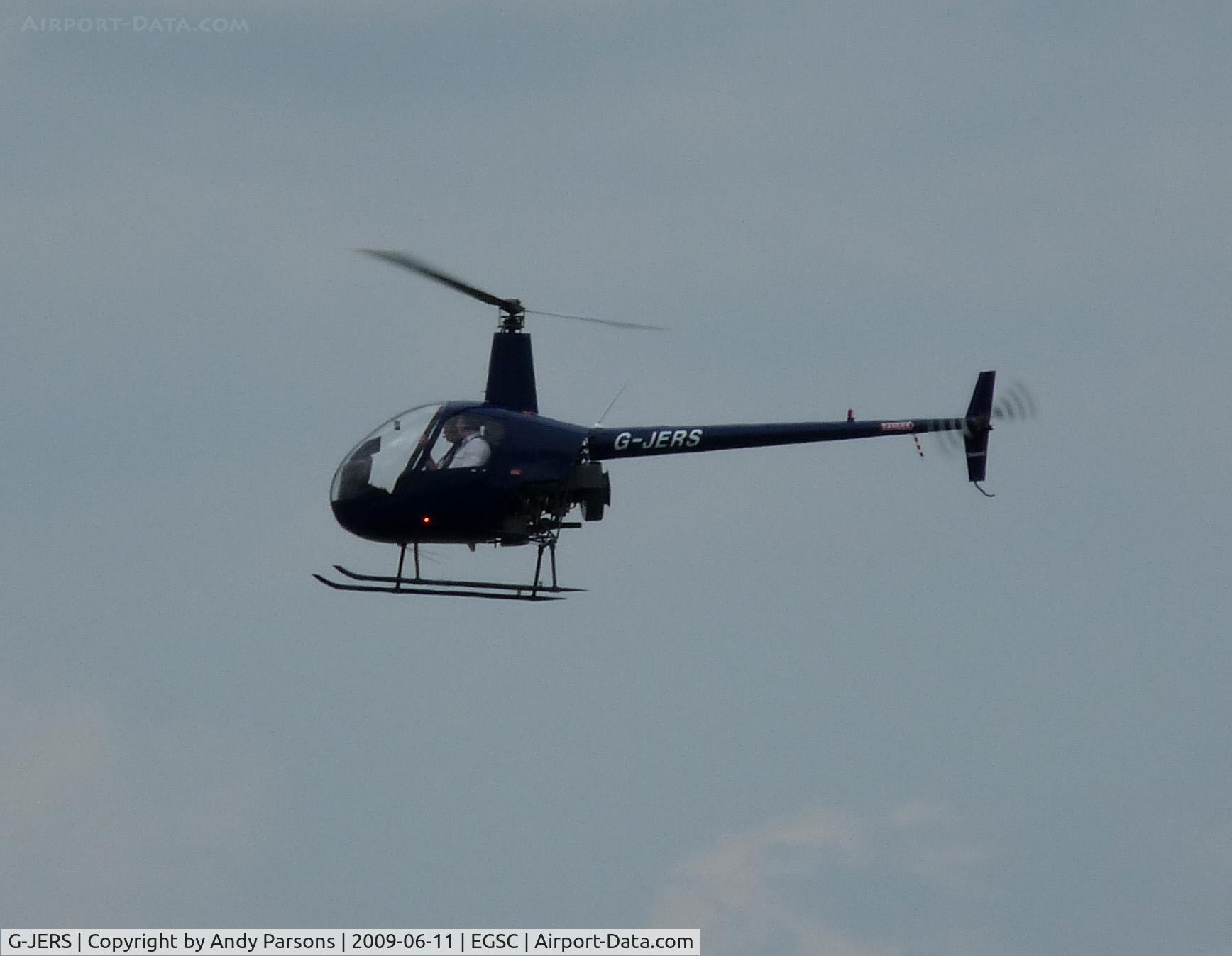 G-JERS, 1990 Robinson R22 Beta C/N 1610, Visiting Cambridge