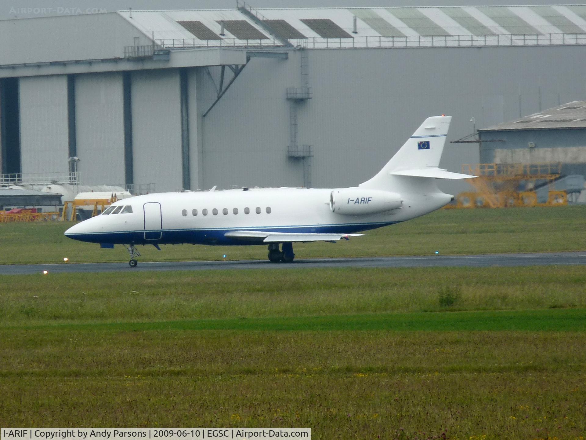 I-ARIF, 2002 Dassault Falcon 2000 C/N 203, Visiting Cambridge