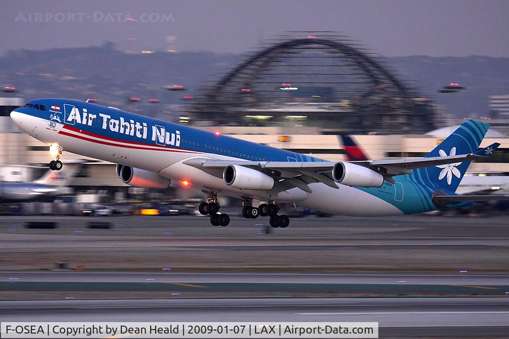 F-OSEA, 2001 Airbus A340-313 C/N 438, Air Tahiti Nui F-OSEA 