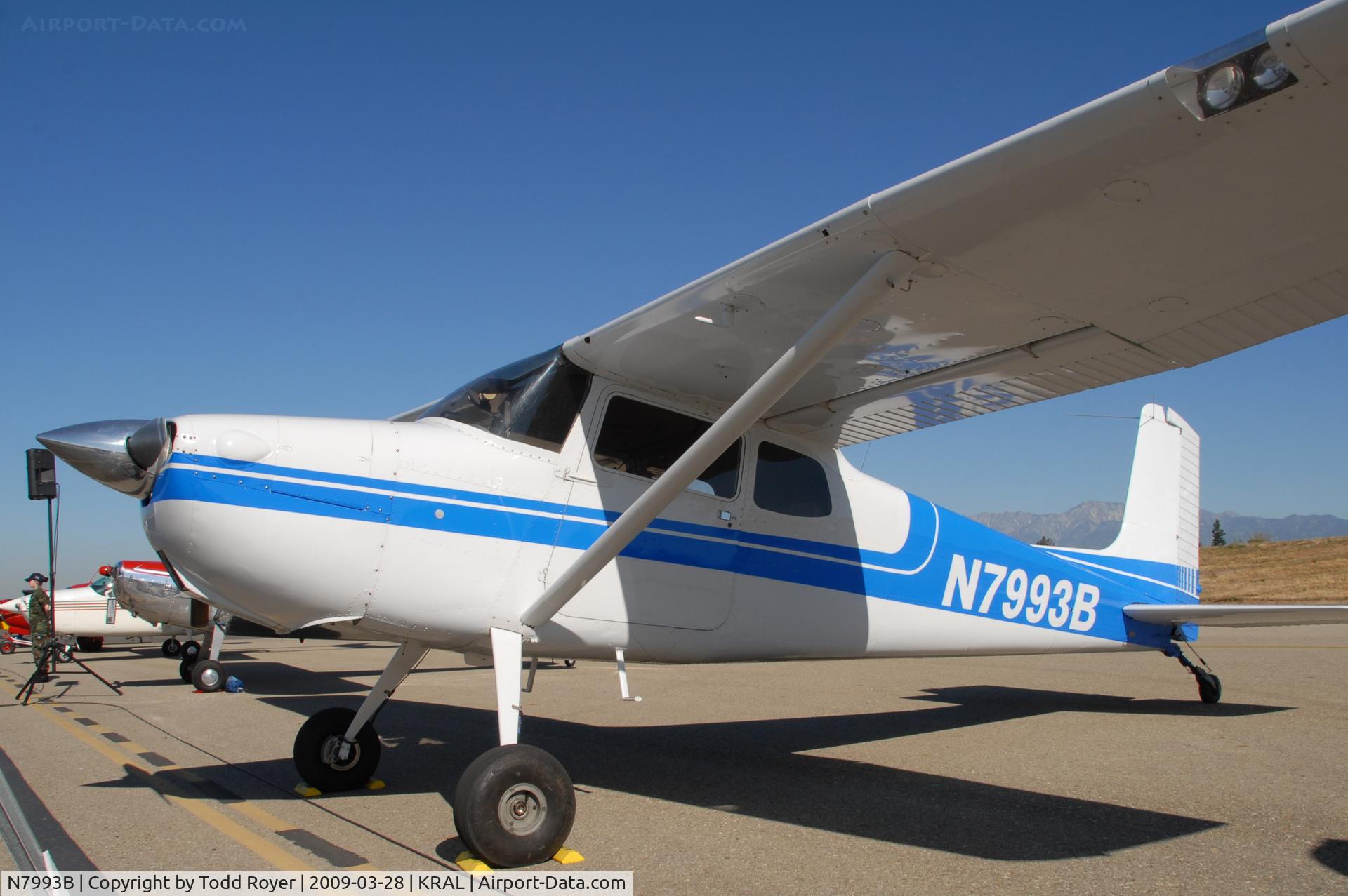 N7993B, 1957 Cessna 172 C/N 29793, Riverside Airshow 2009