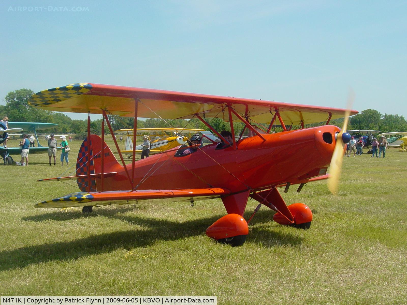 N471K, 2002 Hatz CB-1 C/N 471A, Arriving at the National Biplane Exposition Finale